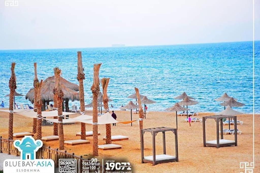 Amazing Chalet At Bluebay Asian Resort Pool View - Families Only Ain Sukhna Luaran gambar