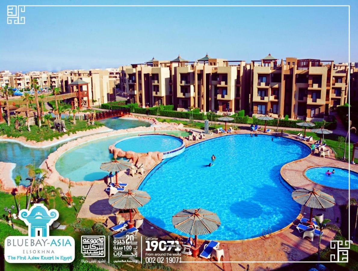 Amazing Chalet At Bluebay Asian Resort Pool View - Families Only Ain Sukhna Luaran gambar